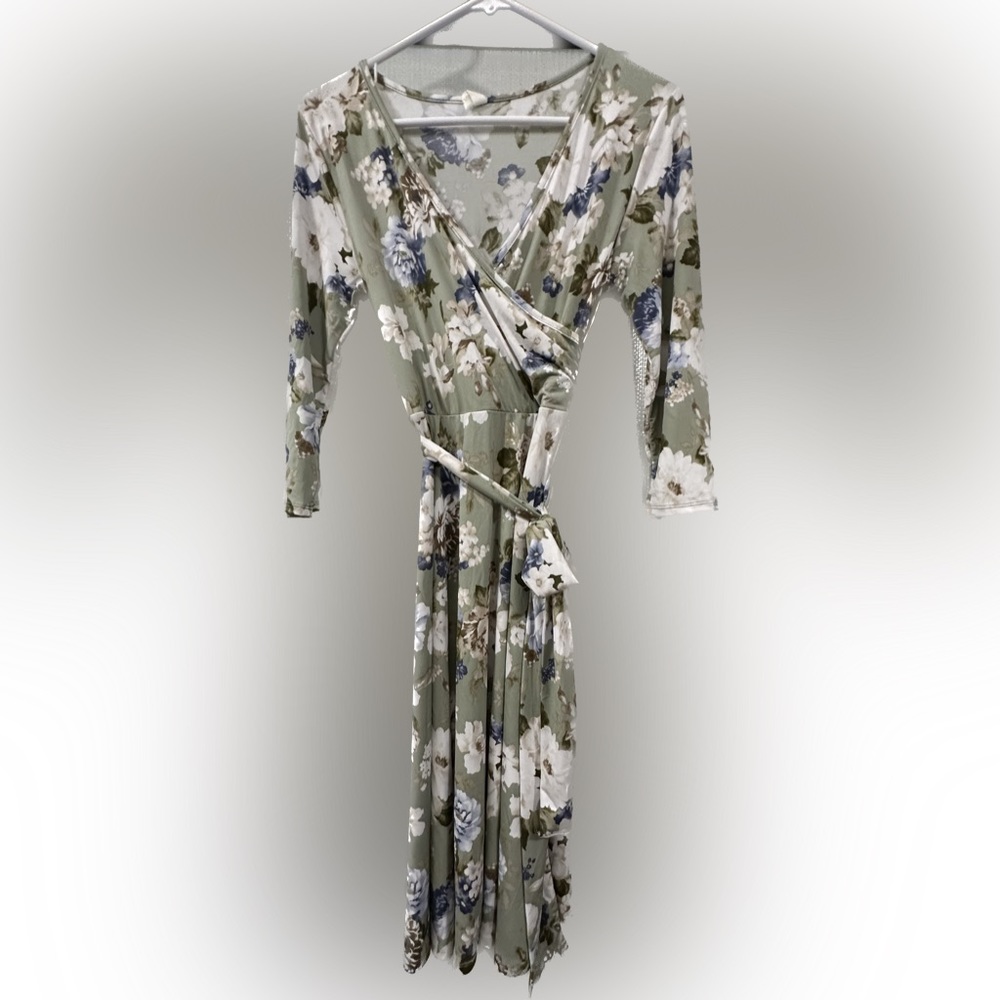 PinkBlush Floral Maternity Dress